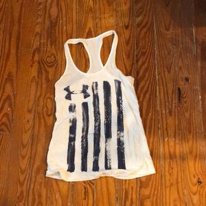 Under armour flag tank